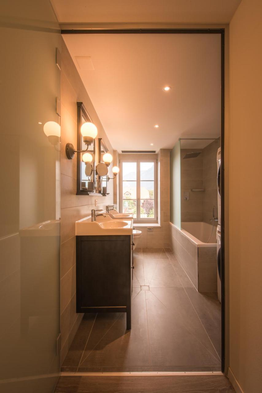 Dependance Penthouse Apartment Interlaken Bagian luar foto