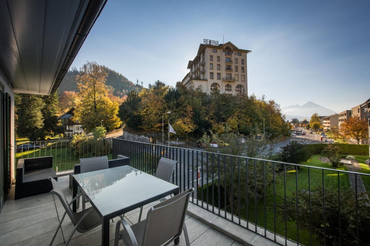 Dependance Penthouse Apartment Interlaken Bagian luar foto