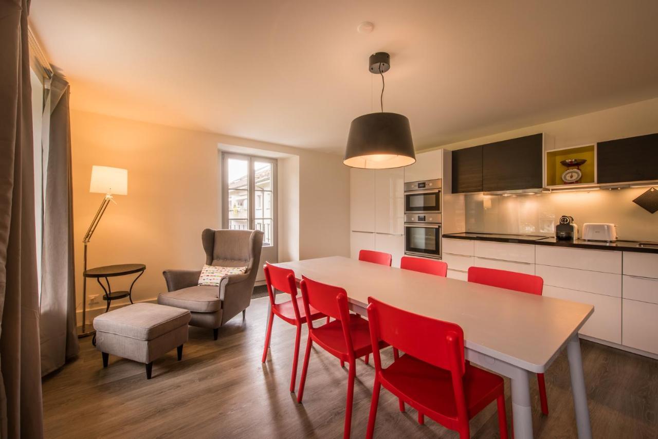 Dependance Penthouse Apartment Interlaken Bagian luar foto